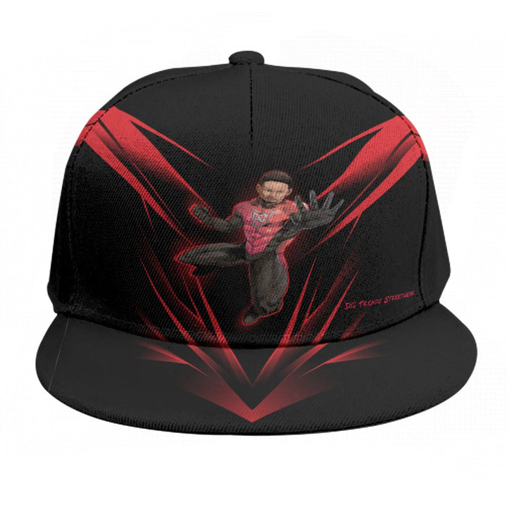 Miami Lit Baseball Cap With Flat Brim - DG Trends Streetwear