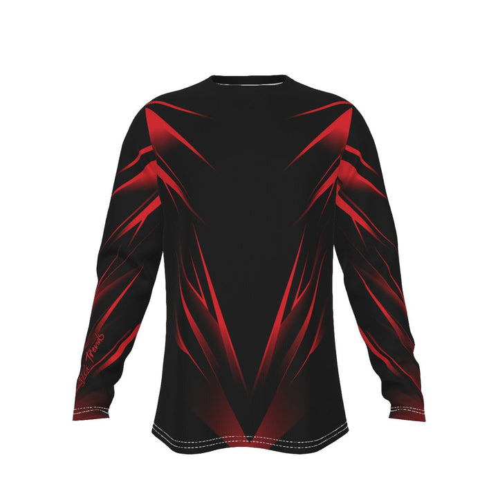 Miami Lit Cool DRI Moisture Wicking Performance Sports and Casual Long Sleeve Shirt (SUPERHERO PRINTED ON BACK) - DG Trends Streetwear