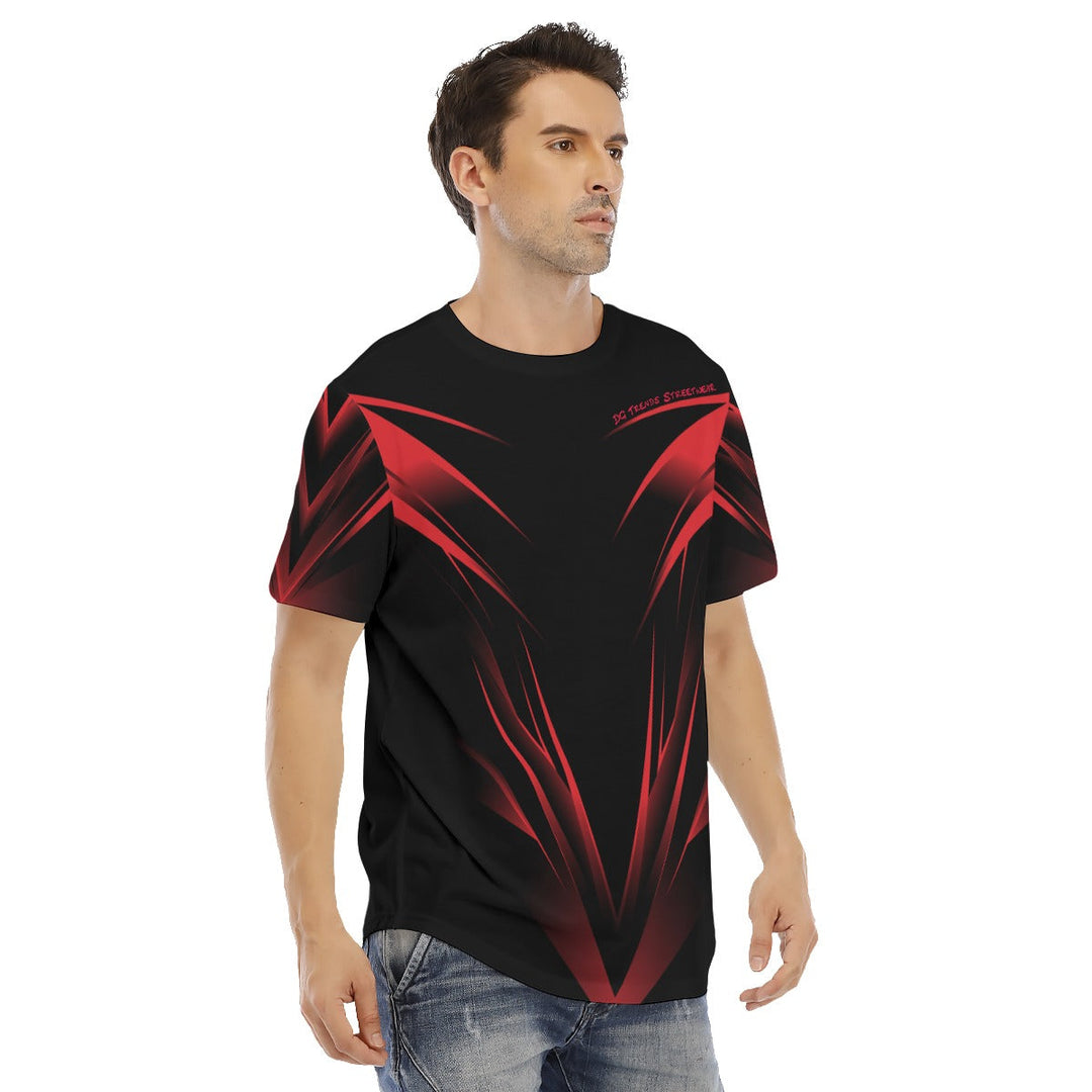 Miami Lit Short Sleeve Rounded Hem T-shirt - DG Trends Streetwear