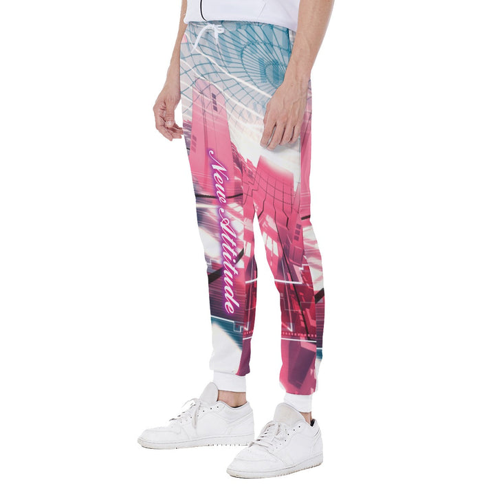 New Attitude Sweatpants, EcoSmart Best Sweatpants for Men and Women, Athletic Lounge Pants with Cinched Cuffs - NGUG Fashion