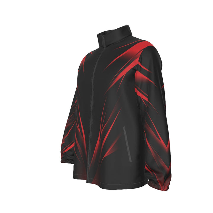Miami Lit Stand-up Collar Zip-up Windproof Jacket - DG Trends Streetwear